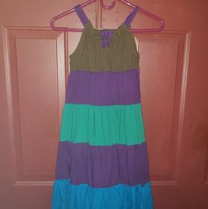 Girls multicolored dress